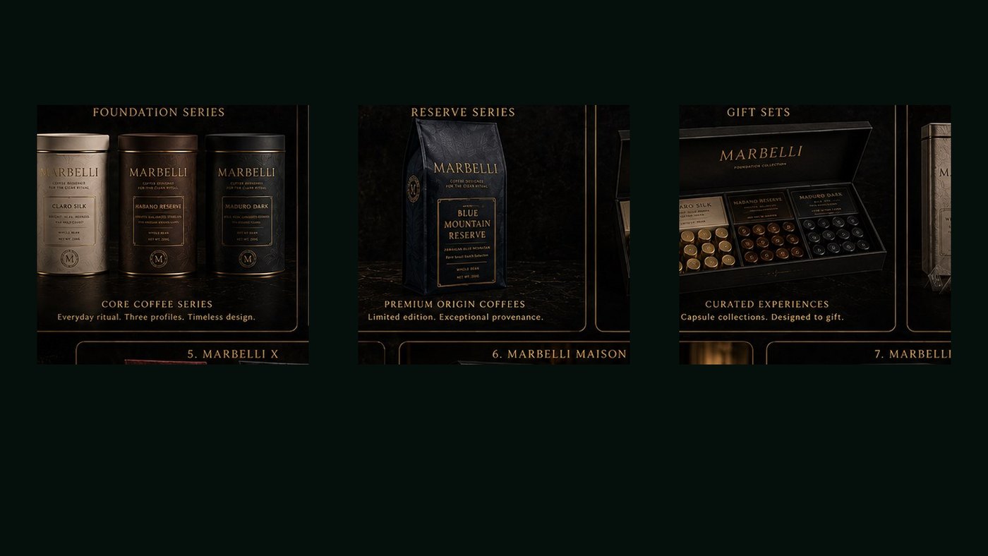 Marbelli Cigar Ritual Foundation, Reserve and Gift Sets